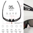 thumbnail image 4 of Gafas de ciclismo Queshark Sports con 3 lentes Unbreak, 4 of 6
