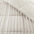 thumbnail image 2 of Home Essence York Faux Fur 3 Piece Solid Comforter Set, Full/Queen, Champagne, 2 of 4