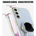 thumbnail image 4 of Compatible with Samsung Galaxy S23 Plus Case Silicone TPU Plating, Galaxy S23 Plus Case Cute Astronaut Pattern Samsung S23 Plus Phone Case with Stand for Women Girls (Blue), 4 of 14