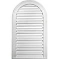 thumbnail image 2 of Ekena Millwork 18"W x 26"H Cathedral Urethane Gable Vent Louver, Non-Functional, 2 of 4