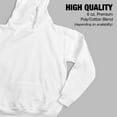 thumbnail image 2 of Steven Universe Ruby Sapphire Sketch Kids Pull-Over Hoodie (X-Large) for Youth Boys and Girls, White, 2 of 5