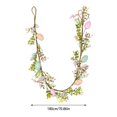 thumbnail image 3 of Easter Egg Garland with Spring Flowers Long Egg Floral Vine String Garland for Easter Wreath Making Spring Party Supply, 3 of 4