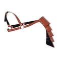 thumbnail image 3 of Gothic Steampunk Shoulder s Shrug Belt Adjustable Strap Pauldrons Armour PU browm, 3 of 8
