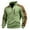 Light Green, variant on KHONTS Suede Sweatshirt for Men Western Long Sleeve Quarter Zip Pullover Tops Color Block Stand Collar Shirts with Elbow Patches Sky Blue XL