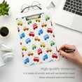 thumbnail image 4 of Coolnut Acrylic Clipboards with Low Profile Clip, A4 Standard Size 9" x 12.5" File Holder for Writing Drawing, Clip Boards for Doctors Offices, Cute Cartoon Transport Gifts, 4 of 7