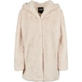 thumbnail image 1 of Urban Classics Womens Teddy Fleece Hooded Coat, 1 of 2