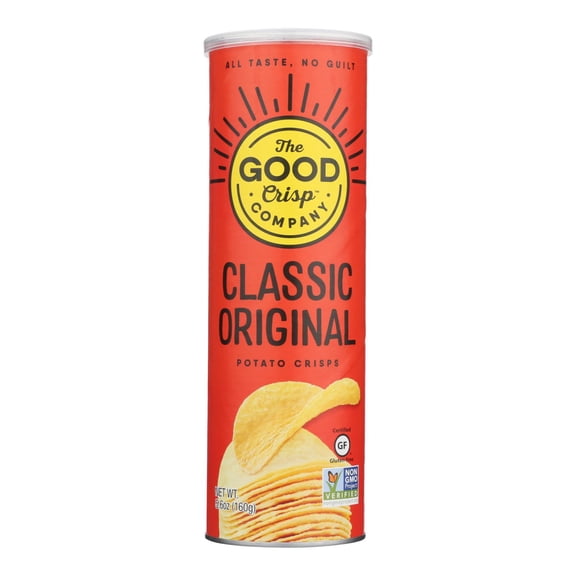 THE GOOD CRISP - Guilt-Free Original Crisps - 5.6 Oz, Case of 8