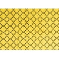 thumbnail image 1 of Ahgly Company Machine Washable Indoor Rectangle Solid Yellow Modern Area Rugs, 7' x 9', 1 of 4