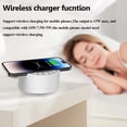 thumbnail image 2 of Mini Altavoz Bluetooth Portátil de Ruido con Carga Inalámbrica de 15 W, Barra de Sonido para Dormir y Caja de Música con Apagado Programado., 2 of 5