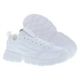 thumbnail image 4 of Fila Disruptor Se Mens Shoes Size 8, Color: Triple White, 4 of 5