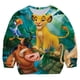 thumbnail image 1 of Sudadera de Anime Simba del Rey León para niños, ropa de dibujos animados para niños, jersey holgado de manga larga con estampado, sudaderas con capucha de otoño de 1 a 14 años, 11T Gao Jinjia LED, 1 of 2