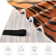 thumbnail image 2 of Coolnut Tiger Stripe Pattern Microfiber Beach Towel 60x30in,Oversized Lightweight Sand Free Towels Travel Swim Pool Yoga Gym Camping for Adults Women Men Beach Essentials Accessories, 2 of 6