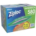 thumbnail image 2 of Bolsas para sándwiches Ziploc, fáciles de abrir, 580 ml, 145 unidades, 4 unidades, 2 of 4