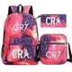 thumbnail image 1 of Mochila Fashion Cr7 para adolescentes, bolsos de moda para niños, niños y estudiantes, mochilas escolares y mochilas para ordenador portátil con juego de tres piezas, 1 of 1