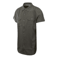 thumbnail image 2 of Kenneth Cole Men's Black Shirt Dotted 2 Pockets Woven Short Sleeve (S06), 2 of 12