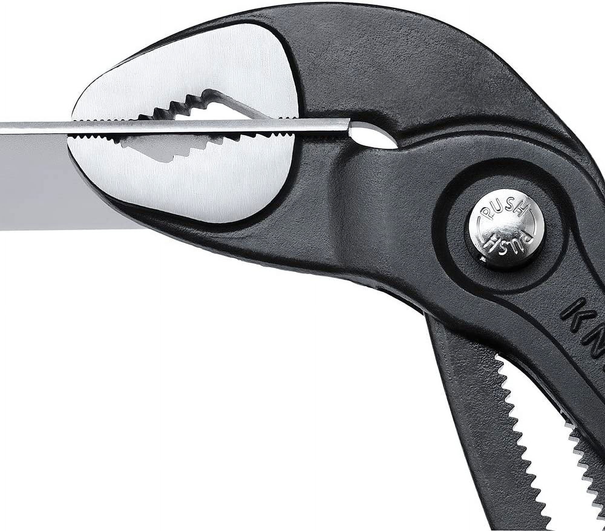 knipex 87 03 125 water pump pliers"cobra" 4,92" chrome plated