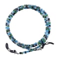 thumbnail image 1 of KLKCMS Chaîne de Perles pour Lunettes de Lecture, Support de Lanière, Bleu, 1 of 9