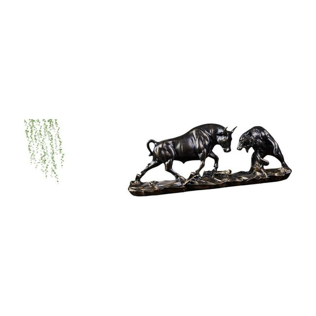 Elegante mural de pared con enredaderas y escultura moderna de animales de estilo chino, ideal para decorar dormitorios, baños o como regalo.