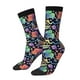 thumbnail image 1 of Balery Colorful Animals Calcetas Largas con Estampado para Hombre y Mujer – Suaves y Transpirables, Talla Única (US 5-11), 1 of 6