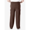 thumbnail image 4 of KingSize Men's Big & Tall Explorer Plush Fleece Cargo Pants, 4 of 6