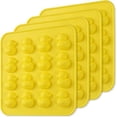 thumbnail image 1 of lote De 4 Moules Chocolat En Silicone Anti-adhsif De Qualit Alimentaire Pour Glaons, Geles, Fondants, Bombones Durs, 1 of 5