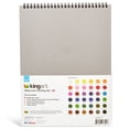 thumbnail image 4 of KINGART&reg; Studio Watercolor Painting Art Set - Paint, Brushes, Paper & Palette, 4 of 4