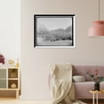 thumbnail image 3 of Historic Framed Print, View in Franconia Notch, White Mountains, 17-7/8" x 21-7/8", 3 of 9