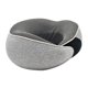 thumbnail image 3 of Almohadas de espuma viscoelástica para el cuello, almohada suave para la siesta, almohada para dormir de viaje, regalos para amigos, familia Gris oscuro Macarena Almohada, 3 of 6