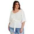 thumbnail image 1 of Blusa Roman Fashion Tallas Extras 1832 Blanco 42, 1 of 6
