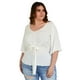 thumbnail image 1 of Blusa Roman Fashion Tallas Extras 1832 Blanco 42, 1 of 6