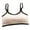 Pink, variant on Angala Back Double Mesh Bras For Girls Teen Girls Sports Bras Comfort Soft Solid Color Bras Cozy Cute Practical One Size