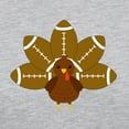 thumbnail image 3 of CafePress - Football Turkey Long Sleeve T Shirt - Womens Baseball Tee, 3 of 4