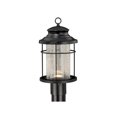 thumbnail image 1 of Vaxcel International T0165 Melbourne LED 8 in. Outdoor Post Light - Oil Rubbed Bronze, 1 of 5