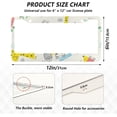 thumbnail image 4 of GZHJMY Giraffe License Plate Frames 2pcs, Waterproof Aluminum Alloy Front Rear Tag Car License Plate Cover with Screw Cap Set for US Vehicles, 12 x 6 Inch, 4 of 7