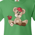 thumbnail image 4 of Inktastic Baseball Teddy Bear Youth T-Shirt, 4 of 5