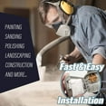 thumbnail image 6 of Tesoro Moda | PM2.5 Replacement Filters for ST-AX and ST-AG Respirator Face Masks | High Efficiency 5 Layer Construction with Electrostatic Fiber Traps Particles 100X Smaller than a Human Hair, 6 of 7