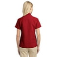 thumbnail image 2 of Port Authority Patterned Camp Shirt (L536) Persian Red, XL, 2 of 2
