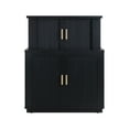 thumbnail image 3 of Beautiful Drew Bar Cabinet by Drew Barrymore, Black Finish, 3 of 13
