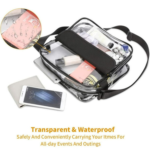 Purse with see through phone pocket new arrivals