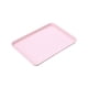 thumbnail image 1 of Bearachild La bandeja rectangular plástica versátil del té para la cocina necesita bandejas plásticas rectangulares de la cocina de la bandeja Mostrada rosa grande, 1 of 6