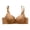 Yellow, variant on Npasoilc Underwire Lace Push-Up Bras for Women Breathable Adjustable Straps Full Coverage Solid Color Support Bra
