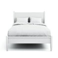 thumbnail image 4 of FOA Belkor 2-Piece White Solid Wood Bedroom Set- Cal King + Nightstand, 4 of 9