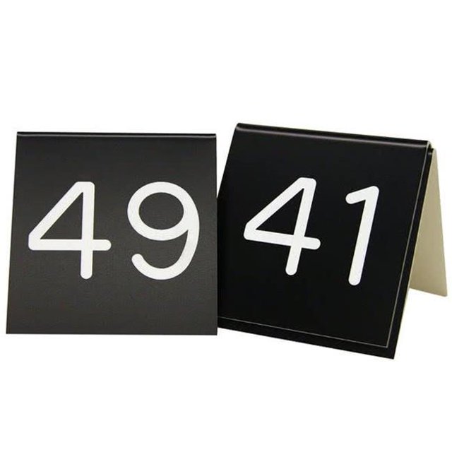 Cal Mil 269-2 Nombre Tentes 3 x 3 Po.&44; Noir avec Blanc