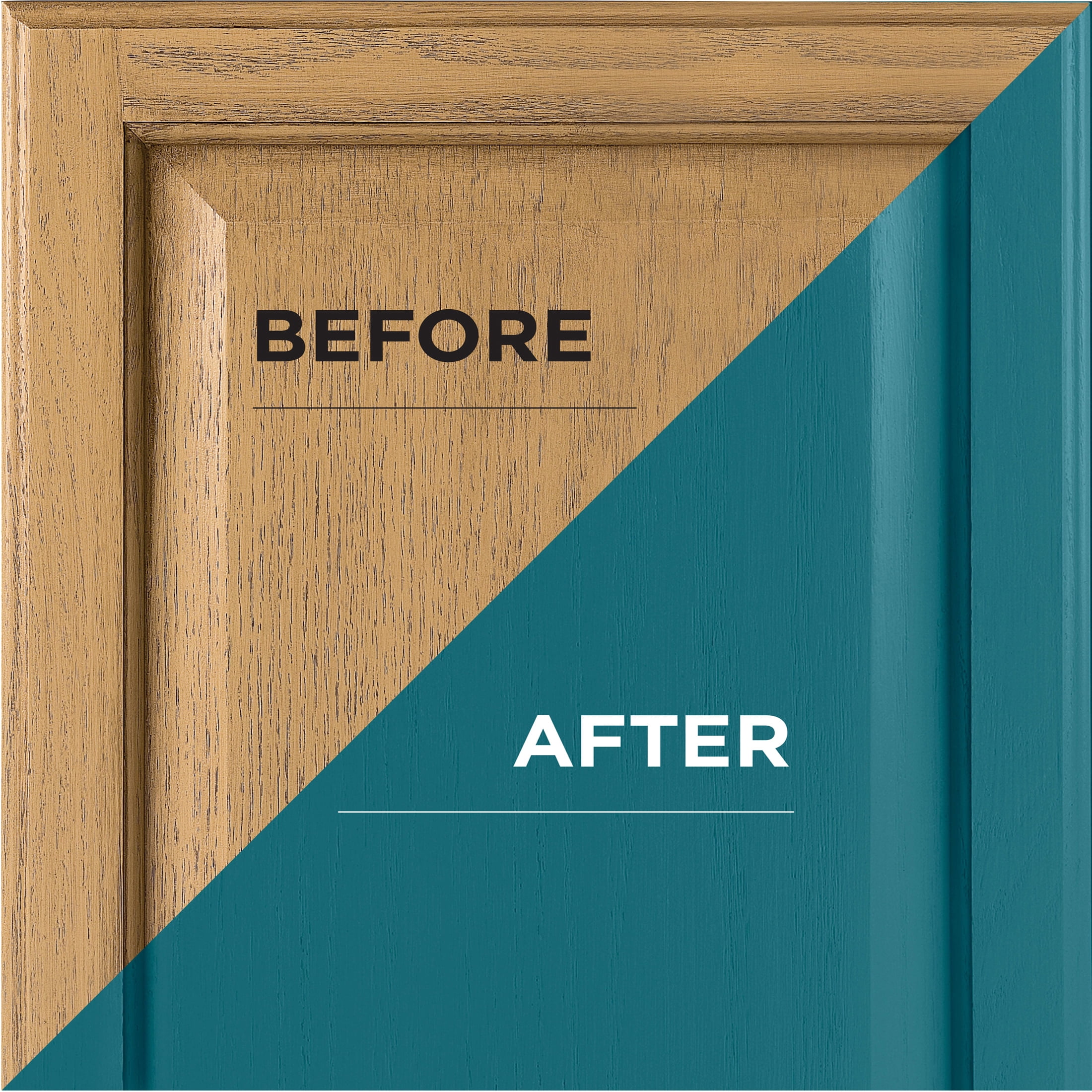 Bayou, Rust-Oleum Cabinet Transformations Satin Coating Kit-38039006T, Quart