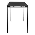 thumbnail image 3 of OSP Home Furnishings 60" Writing Desk with Black Laminate Top and Black Finish Metal Legs, 3 of 10