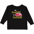 thumbnail image 3 of Inktastic My Pawpaw is a Firefighter with Fire Truck Boys or Girls Long Sleeve Toddler T-Shirt, 3 of 5