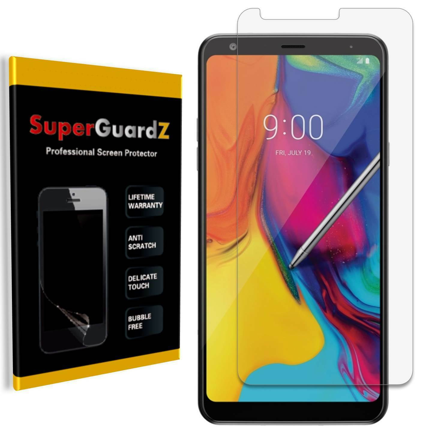 [8-Pack] For LG Stylo 5 SuperGuardZ Screen Protector, Anti-Glare, Matte, Anti-Fingerprint, Anti-Scratch