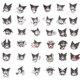 thumbnail image 1 of 200 personajes de dibujos animados doodle pegatinas decoración, 1 of 2