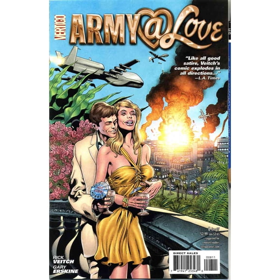 Army @ Love #8 VF ; DC/Vertigo Comic Book