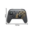 thumbnail image 4 of Controlador inalámbrico Bluetooth para joystick de gamepad profesional para consola con mango de 6 ejes (d), 4 of 5